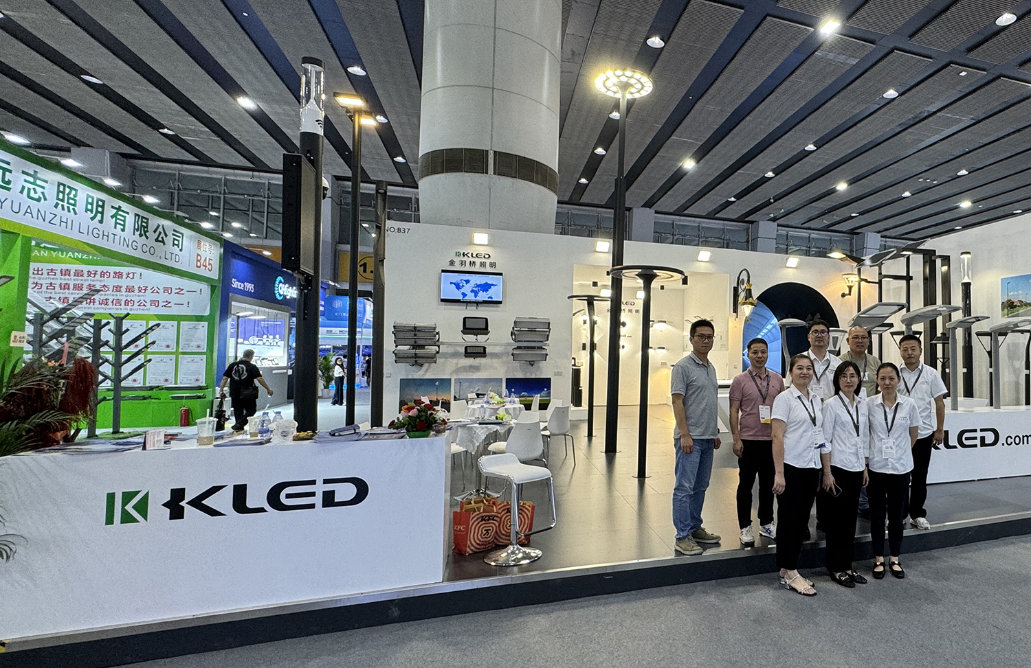 KLED lighting appears at Guangzhou International Lighting Exhibition 2025 (Guangya Exhibition)